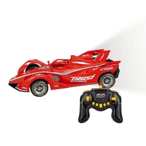 Carrinho de Controle Remoto com 7 Funções Solta Fumação com Luzes Grand Prix F1Crianças
