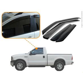 Calha De Chuva Ford F-250/F-350/F-4000 2 Portas 1999 A 2011