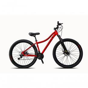 Bicicleta Aro 29 Panther Logan Feminina Vermelha 21v Cambios Shimano