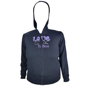 Jaqueta Moletom Feminina com zíper 100% Algodão Plus Size