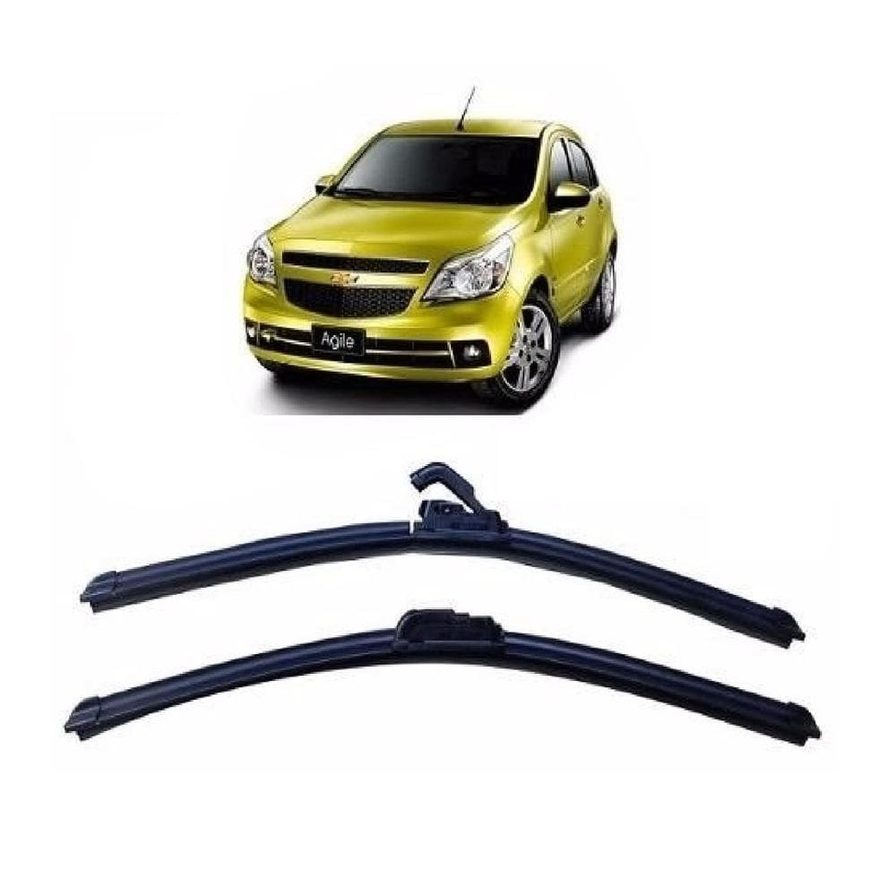 Kit Palheta Limpador Para-Brisa Dianteiro Chevrolet Agile