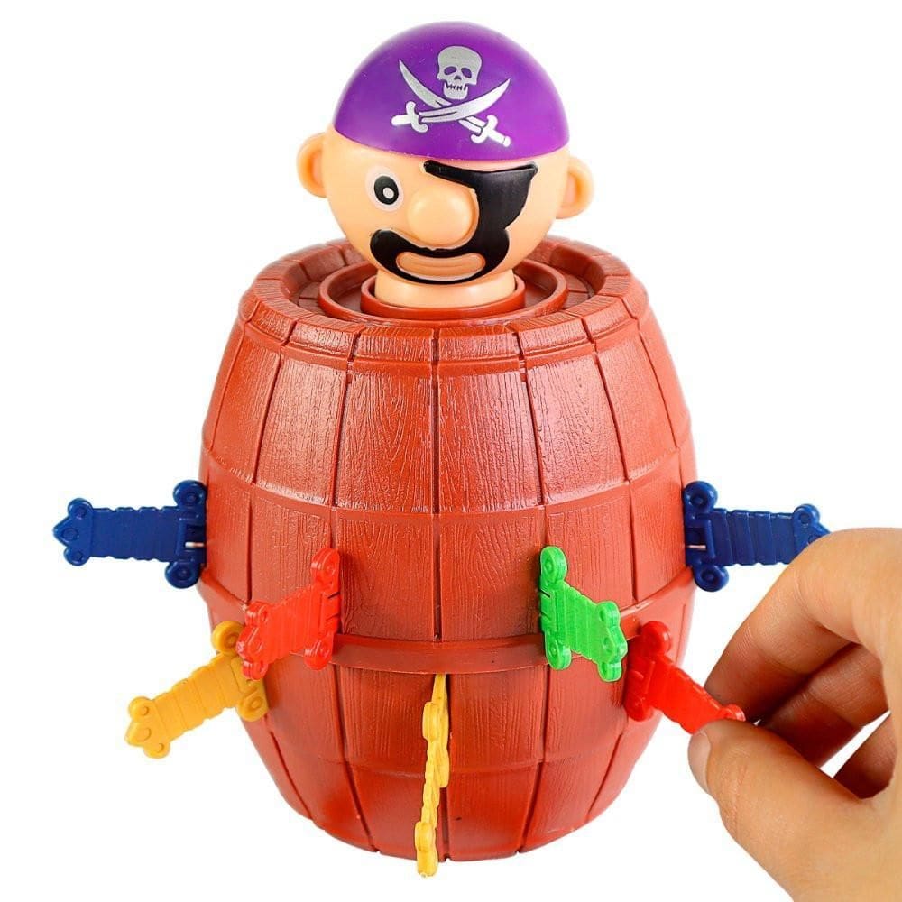 Pula Pirata Pequeno Jogo Clássico Da Infância Brinquedo