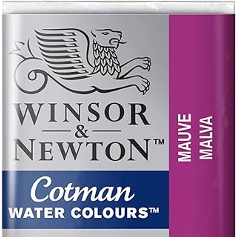 Aquarela Winsor &amp; Newton Cotman Pastilha 398 Mauve  0301398