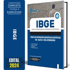 Apostila Ibge 2024 Técnico Em Informações Geográficas E
