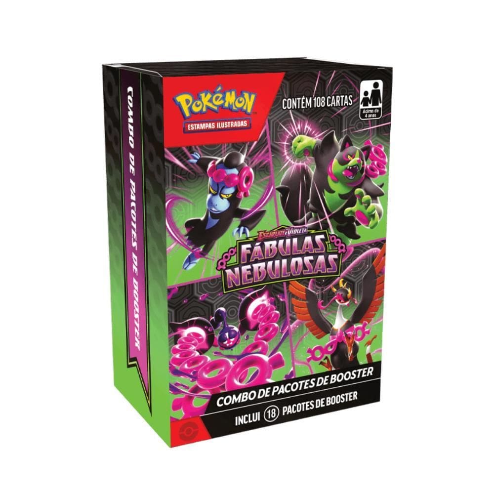 Combo Booster Fábulas Nebulosas Escarlate E Violeta