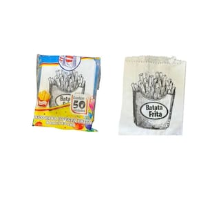 500Un Saco Saquinho Batata Frita Batata Guloseimas 8X10Cm