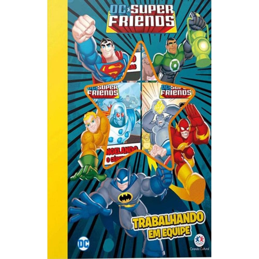 Dc Super Friends - Trabalhando Em Equipe