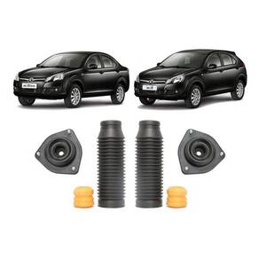 Kit Batente Suspensão Jac J3 13-16 Coxim Rolamento Coifa