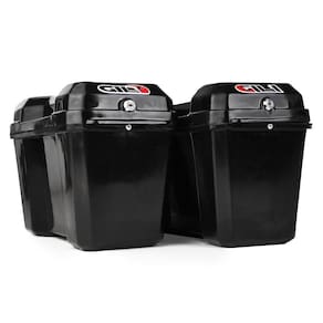 Side Cases Traveler - Baús Laterais 48 Litros Pretos