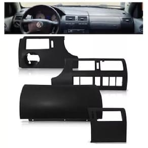 Moldura Lateral Central Air Bag Gol Saveiro Parati G3 Preta