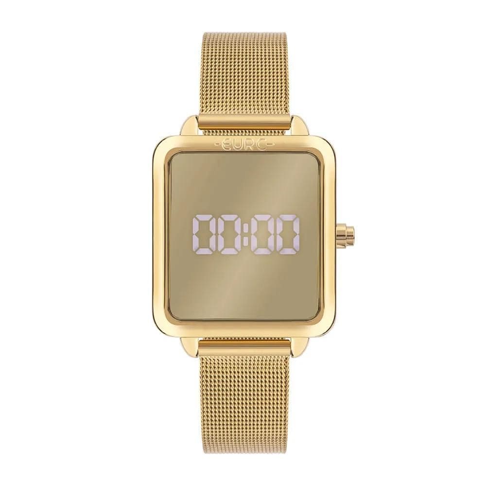 Relógio Euro Feminino Fashion Midi Dourado Euds8054Ac/4D