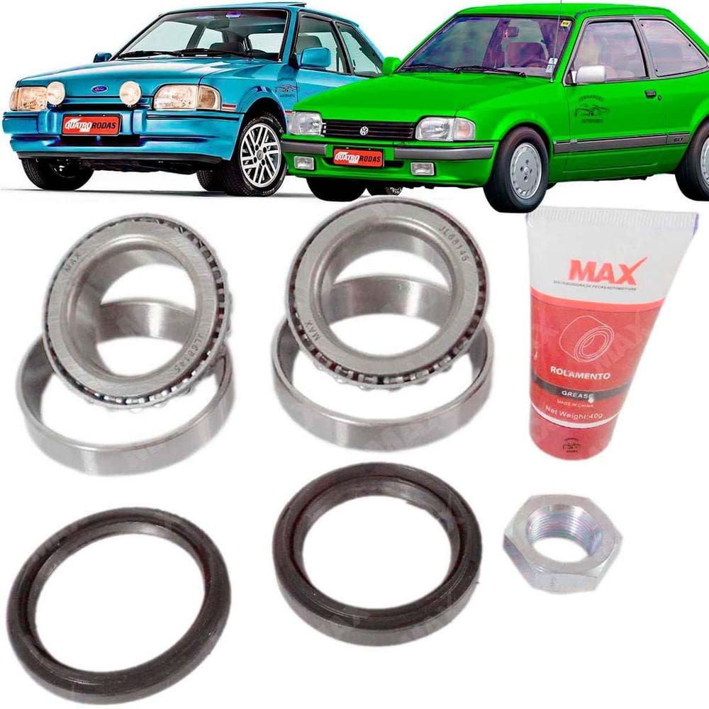 Kit Rolamento Roda Dianteiro Escort Verona Vw Apollo 1990 91