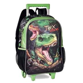 Mochila De Rodinhas Infantil Dinossauro T-Rex Clio
