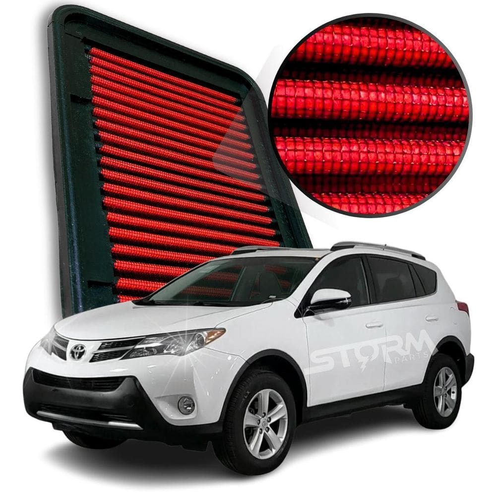 Filtro Ar Esportivo Toyota Rav4 2.5 16v Ano 2013 A 2015 Suv
