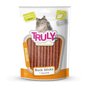 Truly Delight Palitos De Pato Petisco Para Gatos - 50G