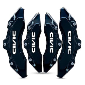 Kit Capa De Pinça Civic Freios Diant/Tras. 2 Pares Preta