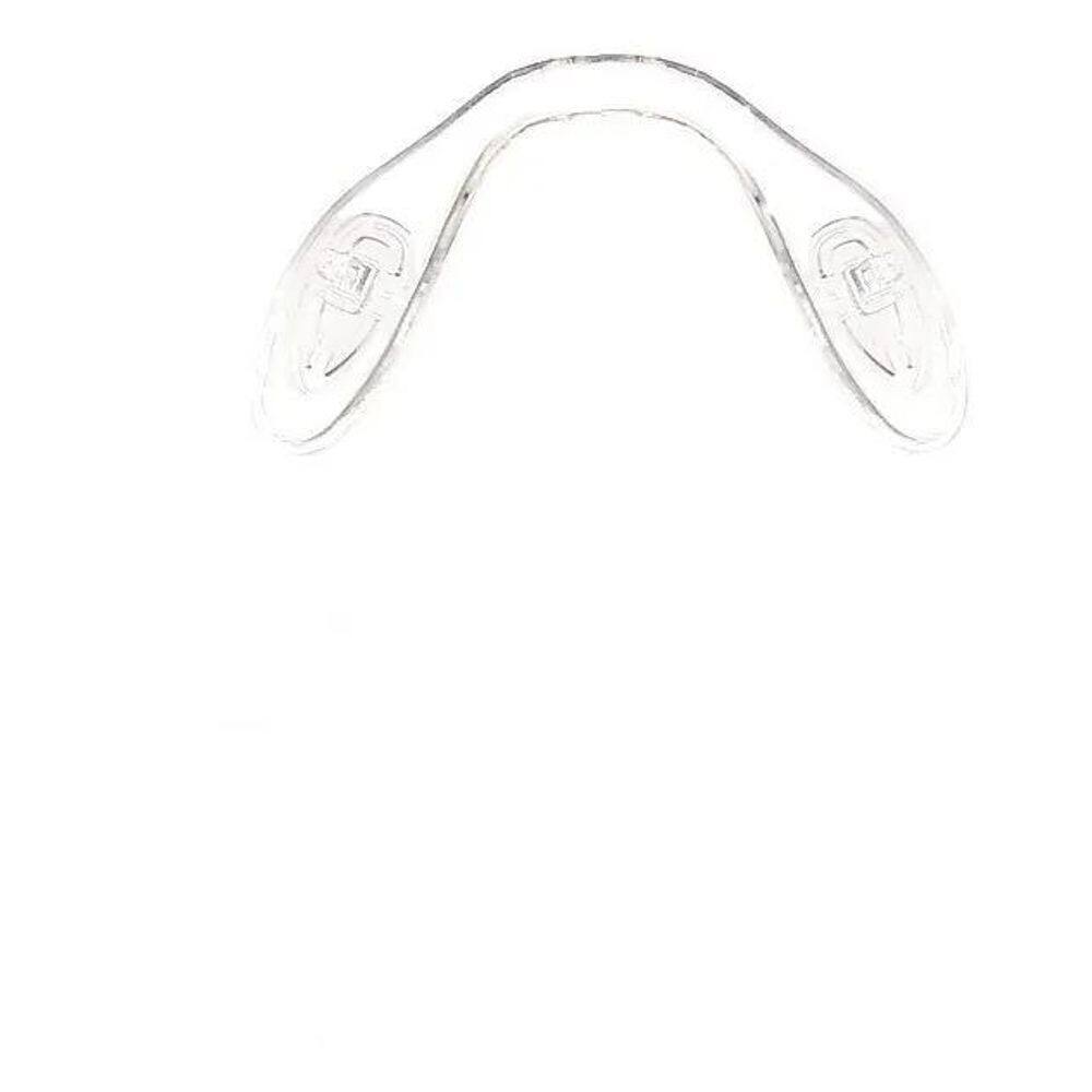 Plaqueta Silicone Anatômica Para Óculos Modelo Parafuso Par