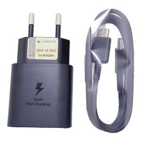 Carregador Samsung Super Turbo 25W S20 Note20 Ultra