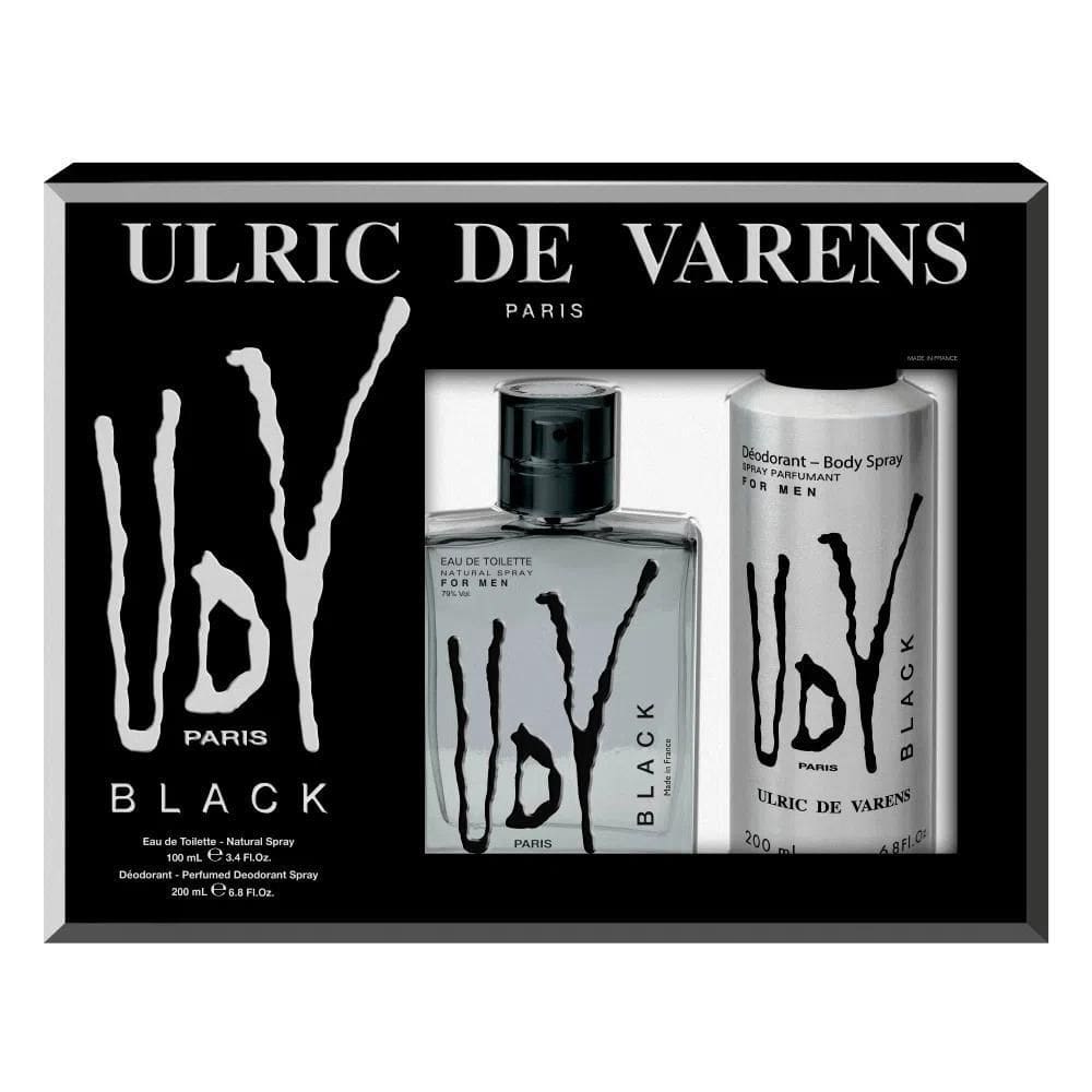 Kit Ulrich De Varens Udv Black Edt 100Ml + Desodorante Bs
