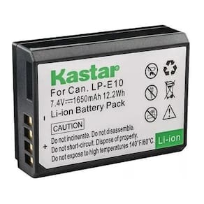Bateria De Alta Capacidade Kastar Lp-E10 1650Mah Para Canon