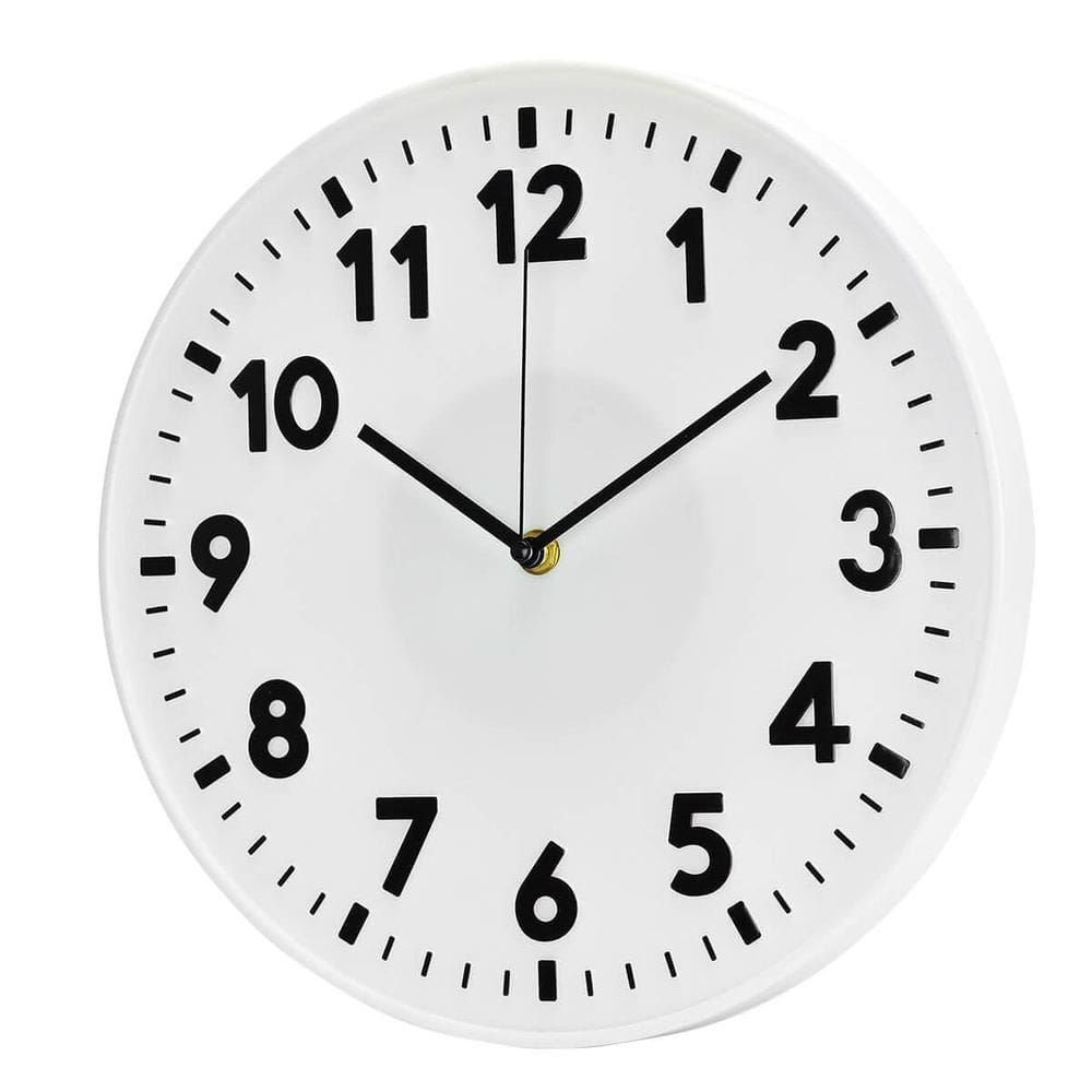 Relógio De Parede Cozinha 30Cm Silencioso Urban Fosco