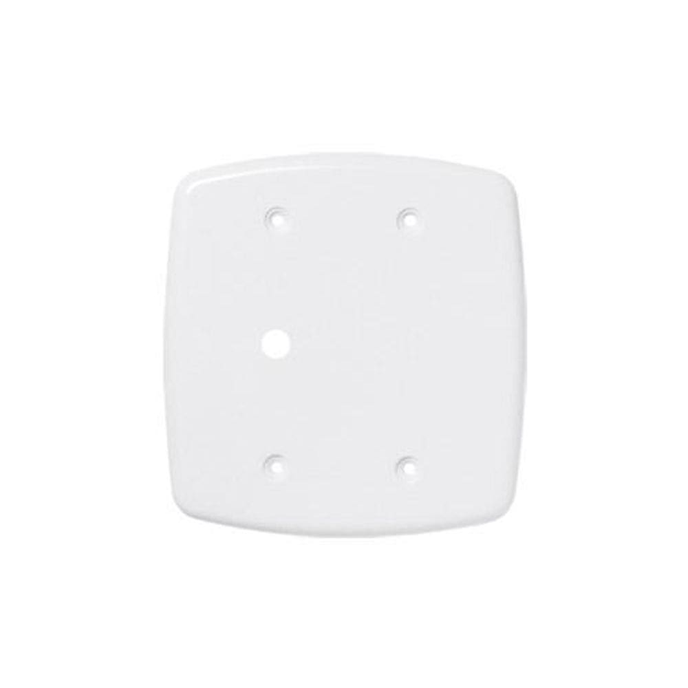 Placa 4X4 Para Saída De Fio + Cega Ideale Banca Pluzie