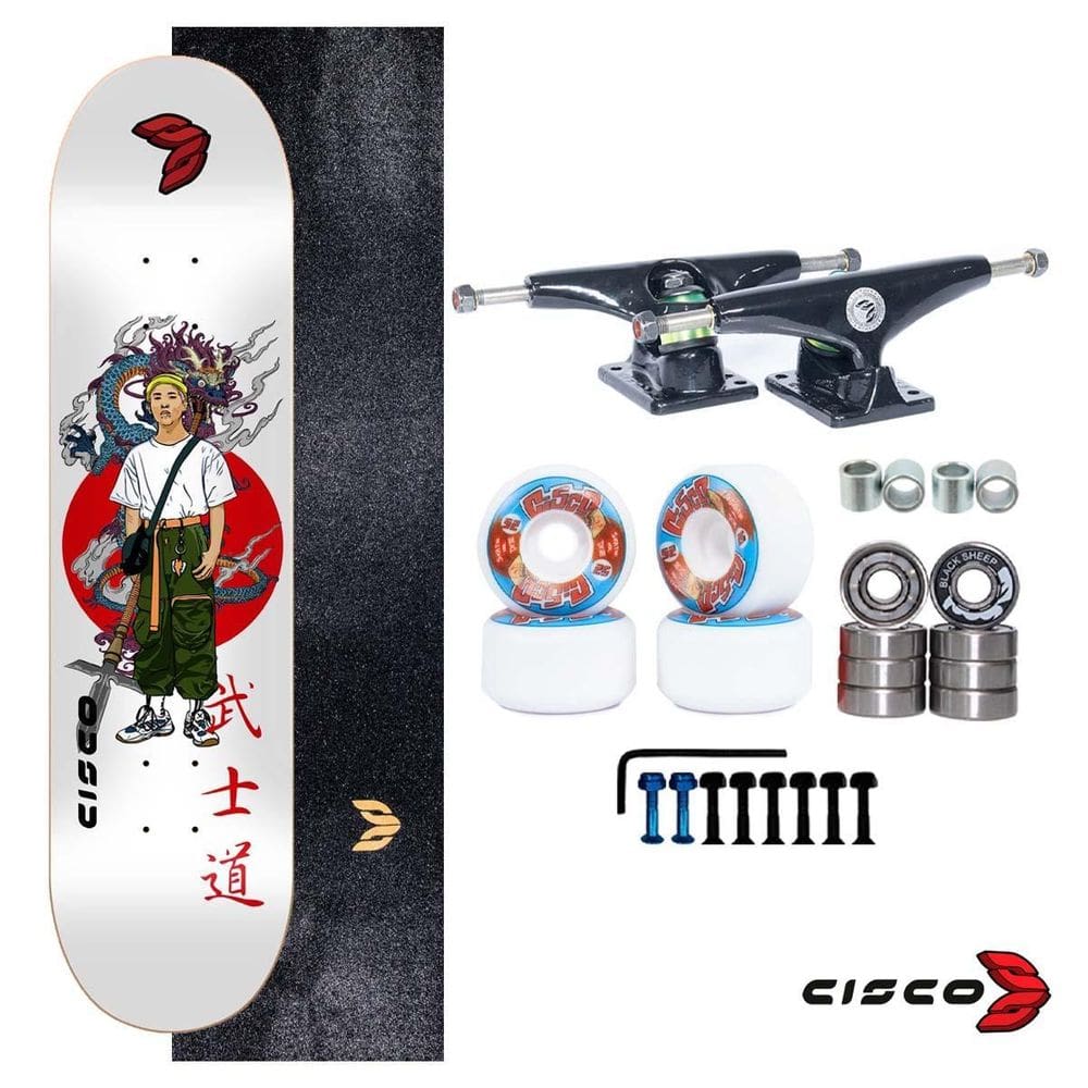 Skate Maple Profissional Montado Cisco Importado Truck 139Mm
