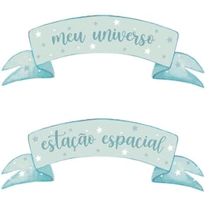 Apm4-444 Aplique Litoarte Papel E Mdf - Coleção Universo Tag