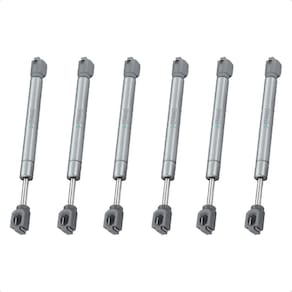 6 Amortecedor Porta Armário Pistão Gás 80N Capacidade 8Kg