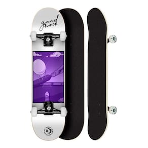 Skate Montado Cisco 8.0 Truck 129Mm Rodas 51Mm Abec 7 - Séri