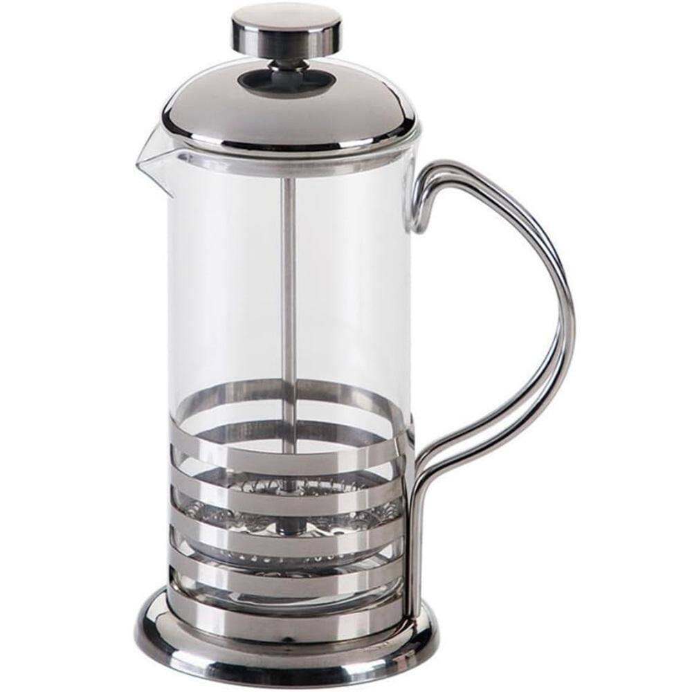 Cafeteira Prensa Francesa Cremeira Vidro e Inox 600ml