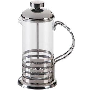 Cafeteira Prensa Francesa Cremeira Vidro e Inox 600ml
