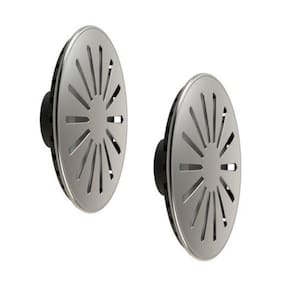 5 Ralos De Fundo Inox Anti Turbilhão 60Mm Piscinas Alvenaria