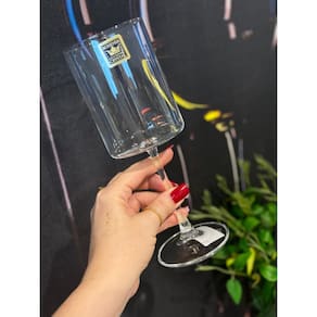 Unidade taça vinho tinto Kubbito cristal ecologico 480ml