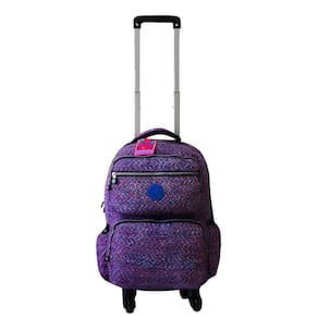 Mochila Escolar Rodinhas Removível 360 Juvenil Wookey Lilás