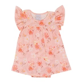 Body Vestido Bebê Menina - Digital Rose - 50513-1123