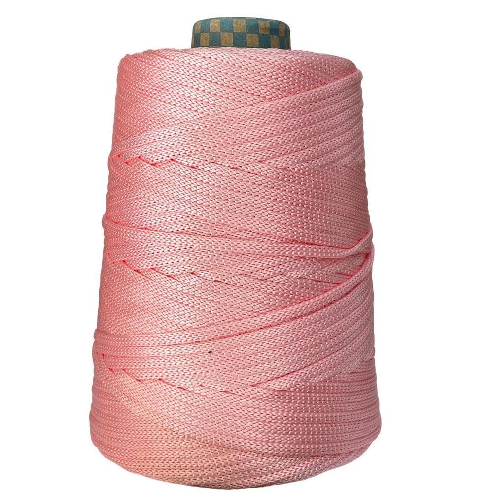 Fio Náutico Cordão 400G 5Mm 210M Croche - Rosa
