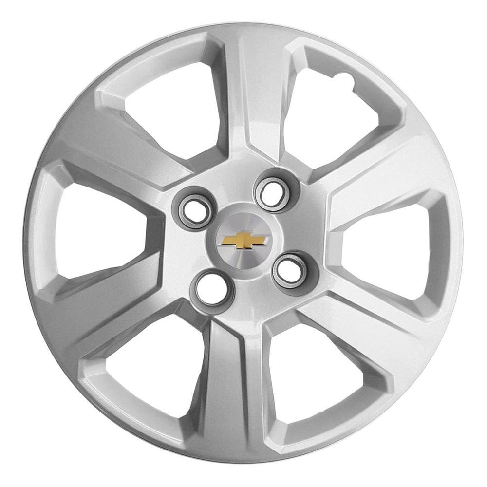 Kit 4X Calota Gm Montana Aro 14 Emblema 370Cb