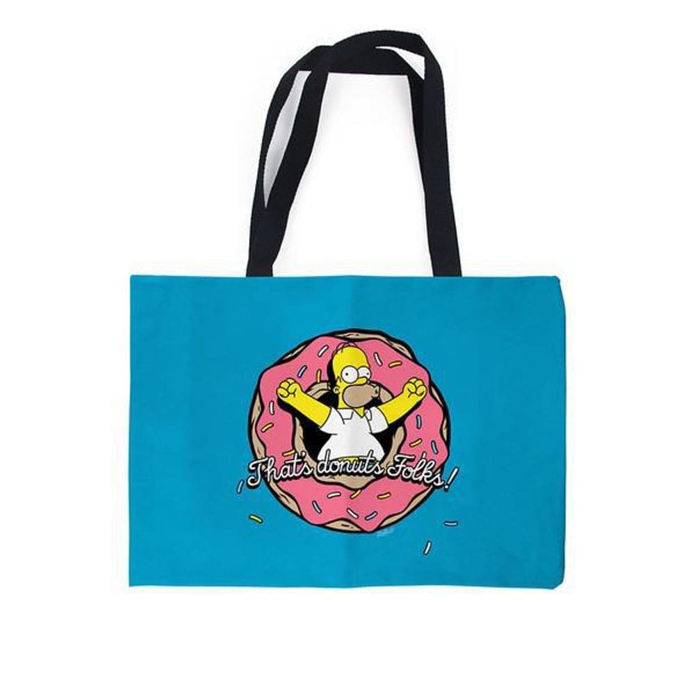Sacola Ecológica Ecobag Estampada Donuts Homer Simpson