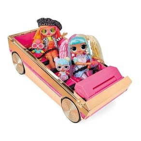 Lol Surprise 3Em1 Party Cruiser Carro Pista Dança Piscina