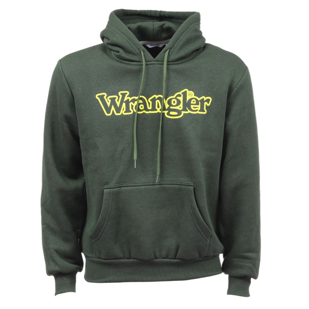 Moletom Masculino com Capuz Verde Wrangler 36873