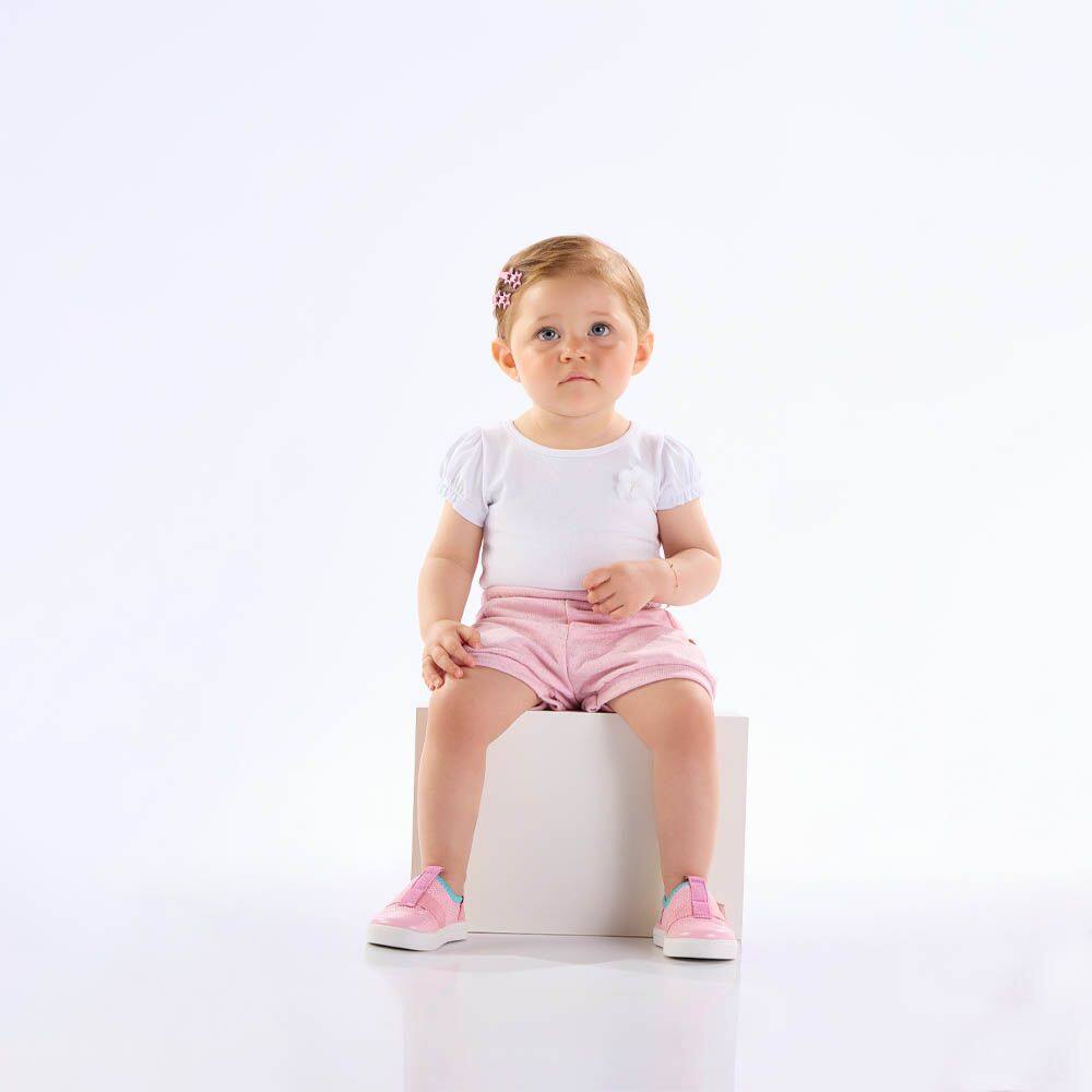 Body Bebê Menina - Branco - 50500-3