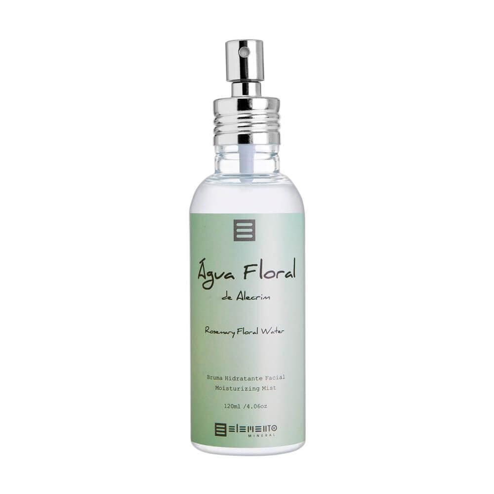 Água Floral De Alecrim Bruma Hidratante Facial De 120Ml