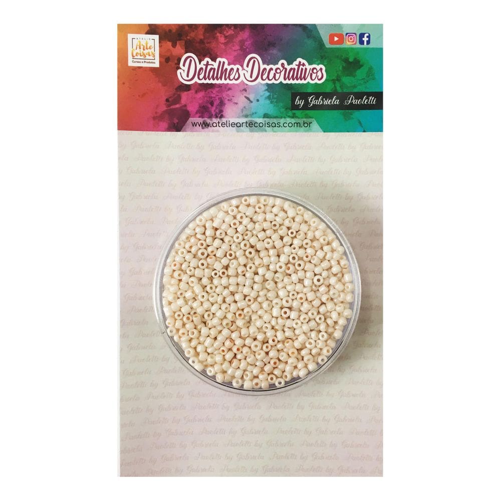 Kit Shaker Box Miçangas Cor Pele Gabi Paoletti 10 G