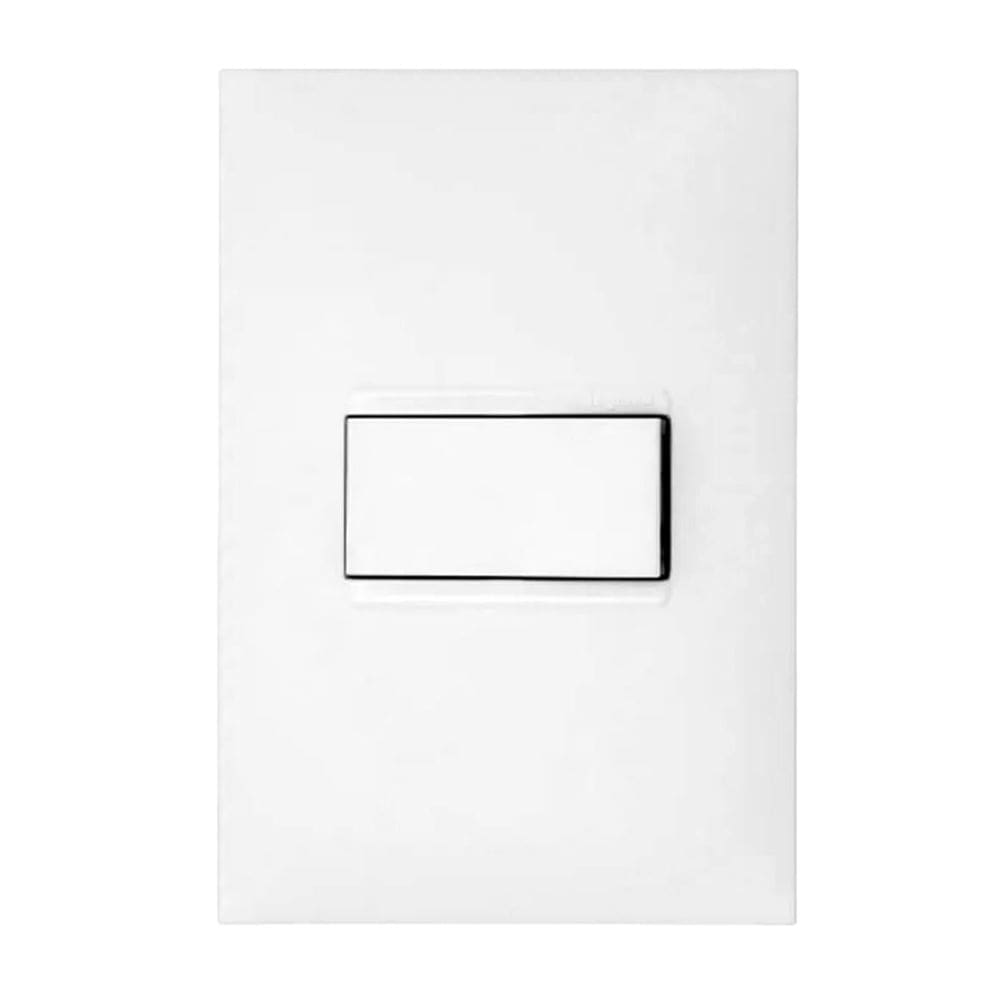 Interruptor Pial Plus + 1 Tecla Paralela Com Placa Branca