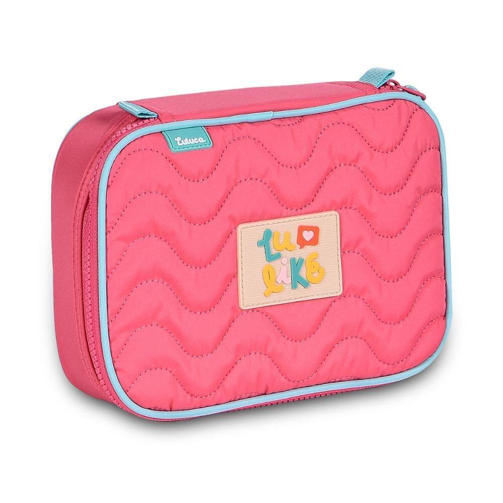 Estojo Box 100 Pens Em Nylon Oficial Luluca Lu24076