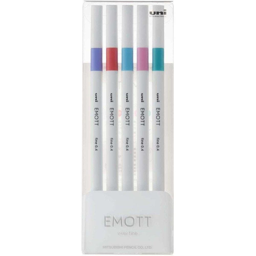 Caneta Uni-Ball Mitsubishi Emott N.5 Candy Pop Colors Com 5
