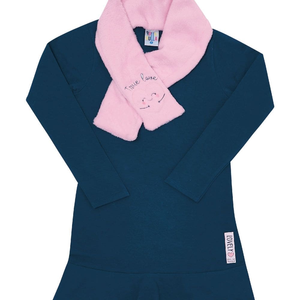 Vestido -  Azul Marinho  - 49721-1200