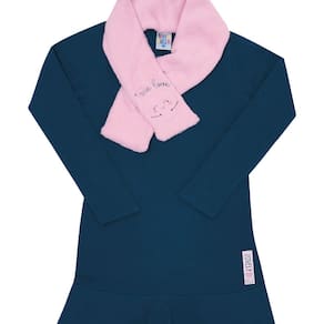Vestido -  Azul Marinho  - 49721-1200