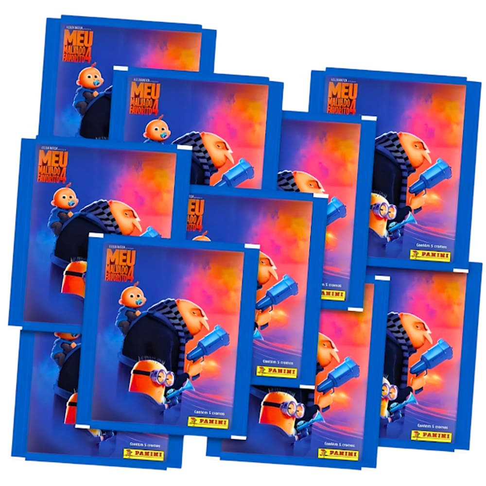 Kit Com 10 Envelopes Meu Malvado Favorito 4 Panini